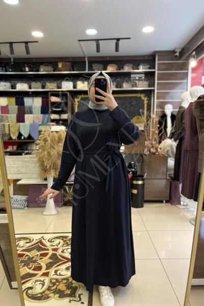 HUMEYRA Basic Casual Dress