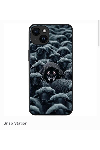 SNAPSTATIONRO Προστατευτική θήκη, MagSafe, iPhone 15 - UNDERCOVER_WOLF