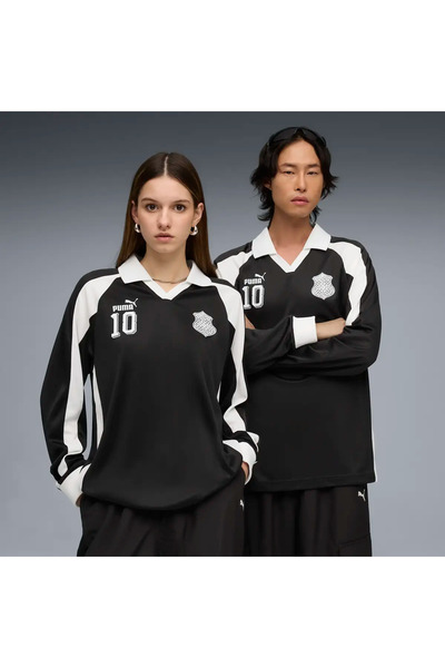 Puma FUTURE ARCHIVE T7 Drill Μαύρη Unisex Φανέλα