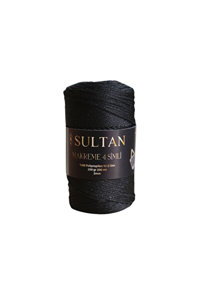 Sultan MAKREME 4 SİMLİ ÖRGÜ İPİ MAKROME ÇANTA İPİ 3270 / 2 ADET