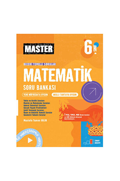 Okyanus Yayınları 6. Sınıf Master Matematik Soru Bankası