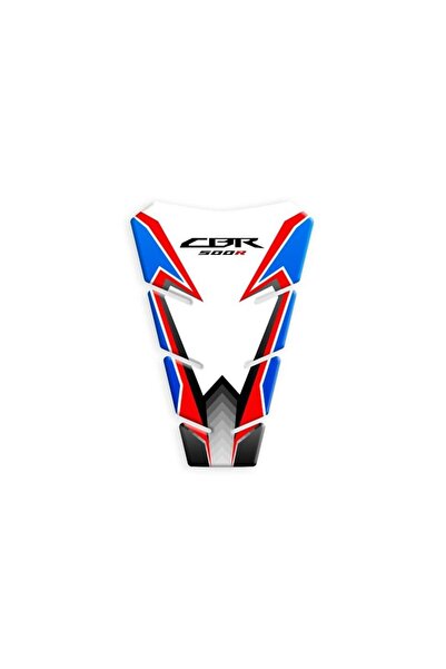 Redline Grafik 500 RR Uyumlu Mavi Kırmızı Beyaz Tank Pad