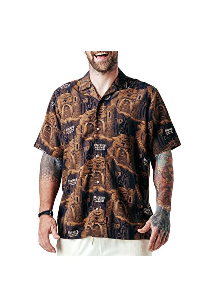 The Dudes CITADELIC ΚΑΦΕ ΧΑΒΑΝΙΚΟ ΠΟΥΚΑΜΙΣΟ ΠΟΛΥΧΡΩΜΟ XL