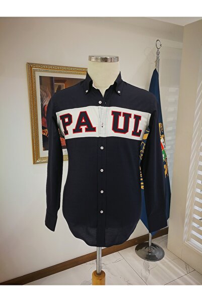 Paul Martin Canadian Partial Model Oxford Fabric 100% Cotton Men's Shirt Pm35...