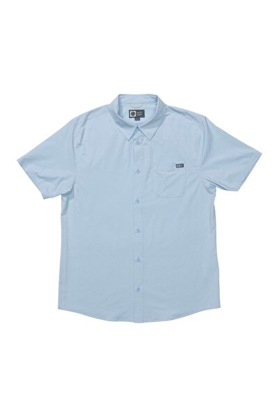 Salty Crew Ντρίφτερ UV Πουκάμισο με Κουμπιά Καθαρός Ουρανός L
