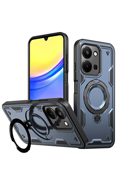 VERTEK Υβριδική Θωρακισμένη Θήκη MagRing Πολλαπλών Γωνιών για Xiaomi Redmi 15...