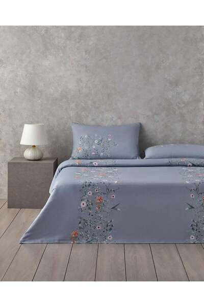 English Home Σετ Παπλωματοθήκης Harmony Garden Krep Super King με Σεντόνια 26...