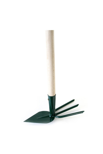 Strend Pro Sapaliga gradinarit 3 dinti cu maner de lemn H104, 60cm