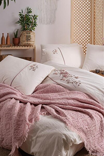 Çeyiz Diyarı Σετ Παπλωματοθήκη διπλού μεγέθους Mira 6 τεμαχίων από 100% βαμβά...