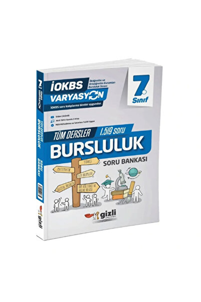Gizli Yayınları 7. Sınıf Varyasyon Tüm Dersler Bursluluk Soru Bankası