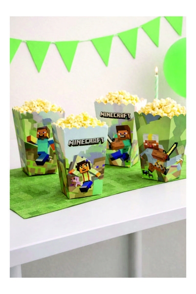 Masal Şekerleme Minecraft Mısır Kabı 8'li