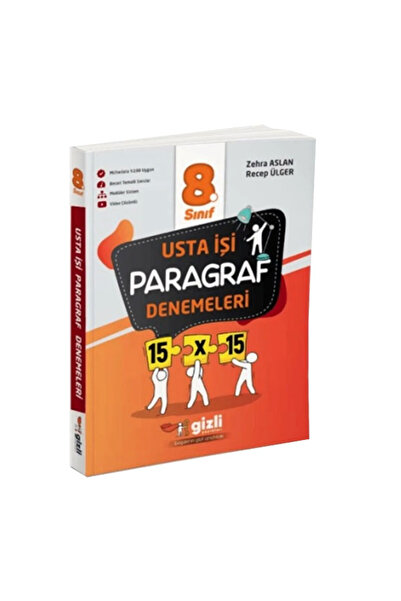 Gizli Yayınları 8. Sınıf LGS Usta İşi Paragraf Denemeleri