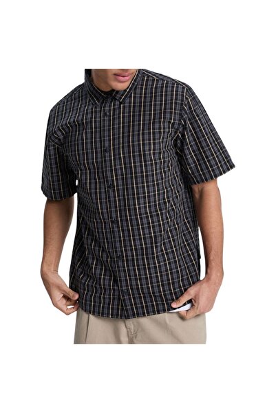 Quiksilver STONETOWN ΠΟΥΚΑΜΙΣΟ ΜΑΥΡΟ XXL