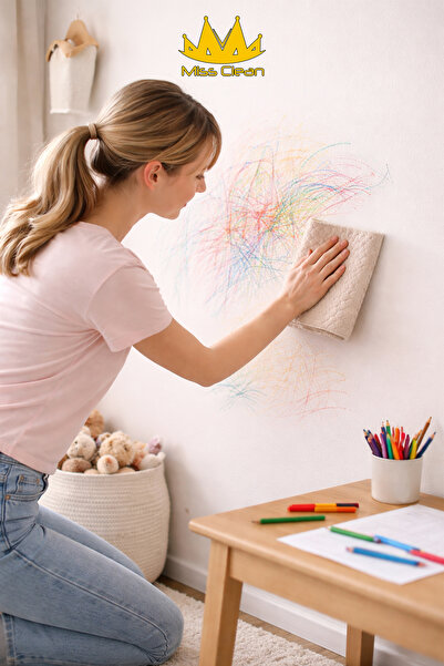 MissClean (1 BUC) Lavetă de curățare Scrub-Tech Telli pentru murdărie uscată,...