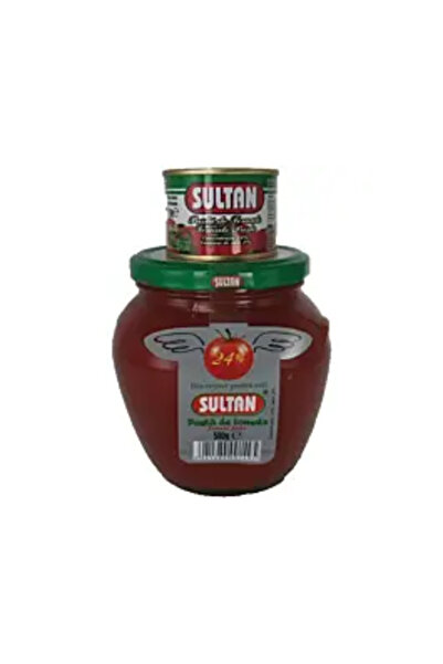 Sultan Tomato paste 580 g + 70 g Canned