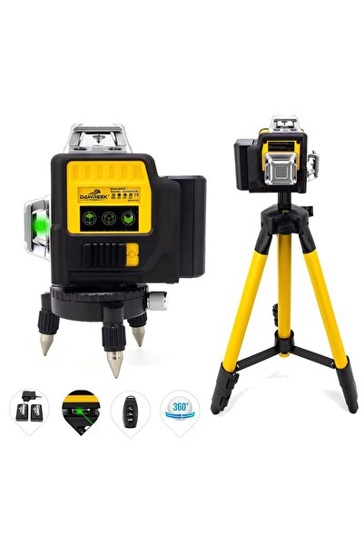 DAWREK DW BT0150 Profesyonel Lazer Terazi Tripot | Profesyonel Lazer Seviye T...