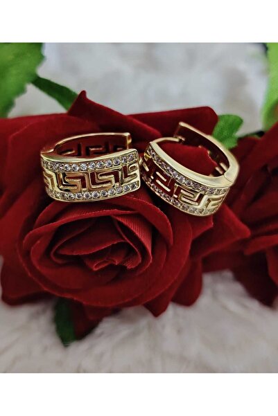 OEM Σκουλαρίκια επιχρυσωμένα με 14 καράτια χρυσό