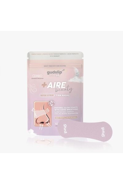 GUDSLIP İpek Burun Bantları – Hipoalerjenik Malzeme, Gece Nefes Almayı ve Der...