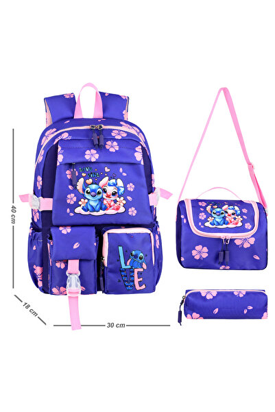 Royal Glow Κορεάτικη τσάντα δημοτικού σχολείου για κορίτσια με θέμα το Kawai ...