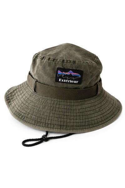 PERLOTUS Outdoor Safari Hat – Men's Women's Cotton Boonie Hat, Wide Brim, Bre...