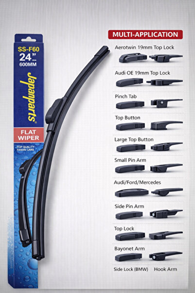 Japanparts Υαλοκαθαριστήρας παρμπρίζ 600mm 24” Επίπεδος Γενικής Χρήσης – Ιαπω...
