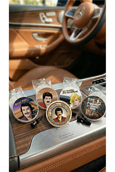 PROMOSYONİK Nostalji 5'li Set Fan Oto Kokusu