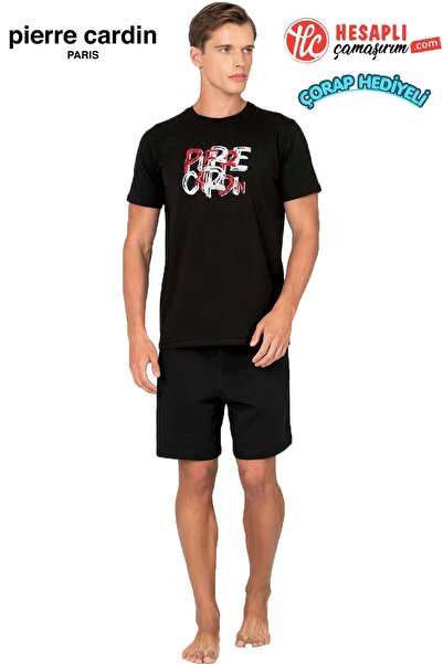 Pierre Cardin Ανδρικό σετ πιτζάμες Paris Premium από 100% βαμβάκι με στάμπα, ...
