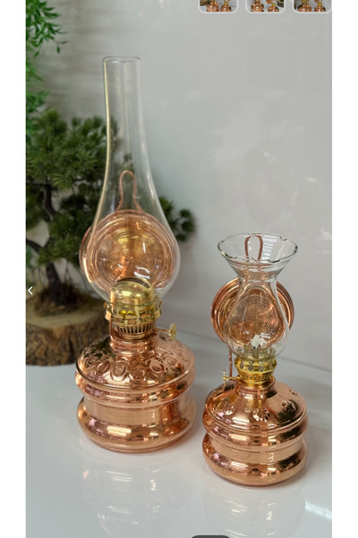 Sebe HOME Copper Gas Lamp Set