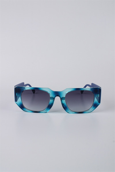 La Viva Multi Color Geometric Frame Women's Sunglasses Gg25Lv3322R06