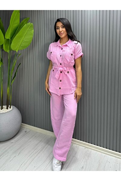 inci bayan giyim ΣΕΤ 2 ΤΕΜΑΧΙΩΝ ΑΠΟ ΥΦΑΣΜΑ ΜΟΥΣΛΙΝΑΣ