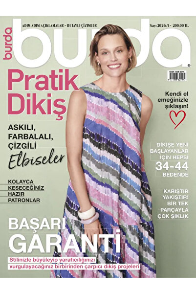 Doğan Burda Dergi Yayıncılık Burda Dergi Pratik Dikiş 2026/01