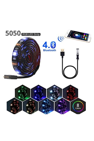 OEM Flexible LED Strip - 5050 RGB/5m USB/5v Bluetooth