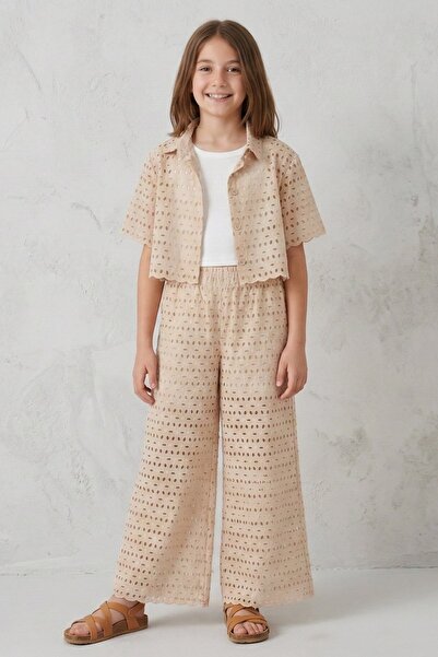 HAUSEkids Κοριτσίστικο σετ Lily Bell για 9-14 ετών-Latte