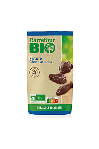 Carrefour Bio Figurine din ciocolată cu lapte