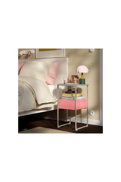 IKEA komodin, bej-pembe