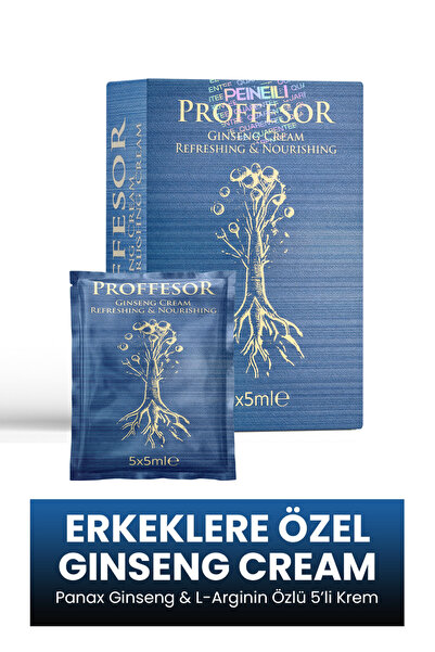 PEINEILI Xxl Big Size Erkeklere Özel Ginseng Cream Panaxlı Root Etract L- Arg...