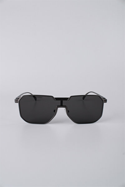 Max Polo Smoked Frame Geometric Unisex Sunglasses Gg25Mp2821R05