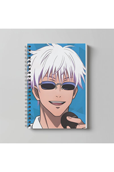 nihonwosekai Jujutsu Kaisen Anime Caiet cu spirală format A4, 60 de foi