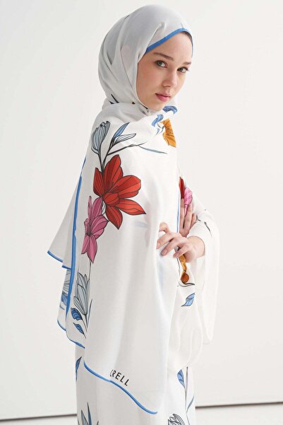 carell Garden Floş Shawl Ecru