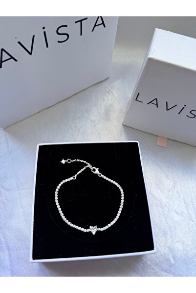 Lavista Silver Tenis Kalpli Gümüş Bileklik