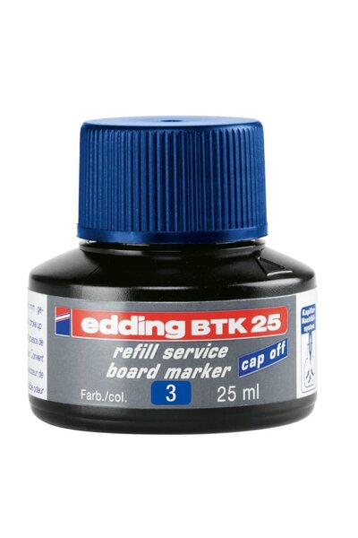 Edding Board Marker Mürekkep 25 ml Mavi E-BTK25