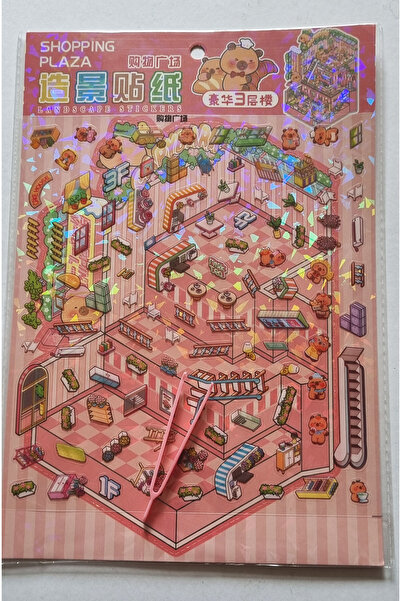 Bıcırık Yayınları Cımbızlı 3D Sök Yapıştır Yerleştir Sticker Book Bul Buluştu...