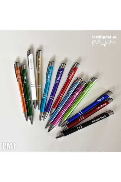 hln shoes Μεταλλικό στυλό, σκούρο μπλε PI1