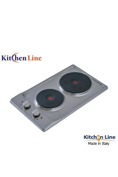 Kitchen Line سطح كهربائي 30 سم - - لوحتان إيطاليتان صلبتان