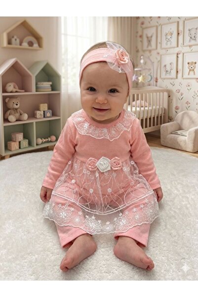 KOÇAR BEBEK Baby Girl Gift Set with Bandage