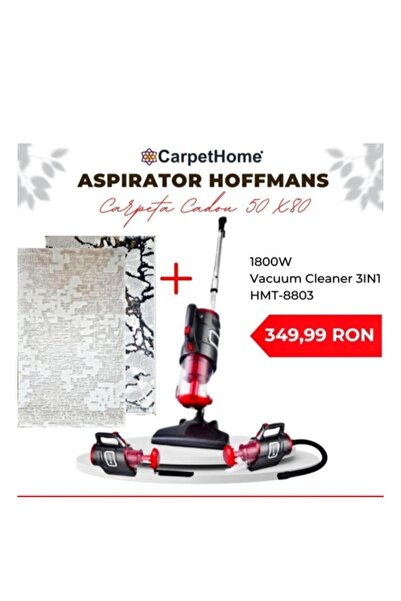 hoffmans Κάθετη Ηλεκτρική Σκούπα + Δώρο Χαλάκι 50x80 1800W, Σκούπα, Καθαριστή...