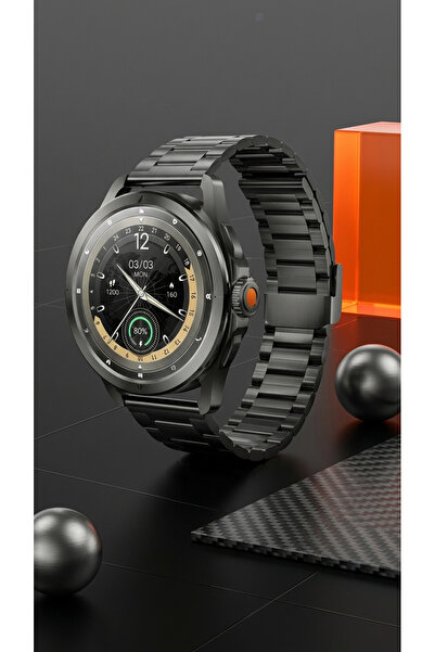 ArmoniaVital Kalobee SK44 Akıllı Saat AMOLED Ekran, Su Geçirmez, Uzun Pil Ömr...