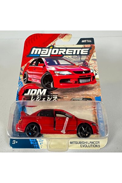 Majorette Premium JDM Legends Mitshubishi Lancer Evolution 9 Model Araba