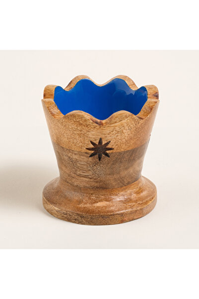 Zsa Zsa Zsu Lakrı Mango Ağacı Çerezlik 8x8x7.5 Cm Lacivert