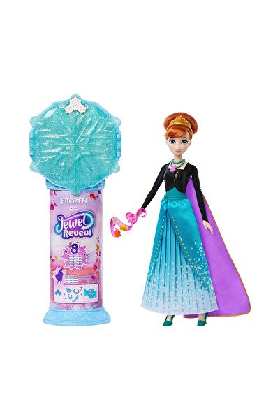 mattel Disney Frozen Αποκάλυψη Κοσμήματος Άννα με Κούκλα και Κοσμηματοθήκη (J...